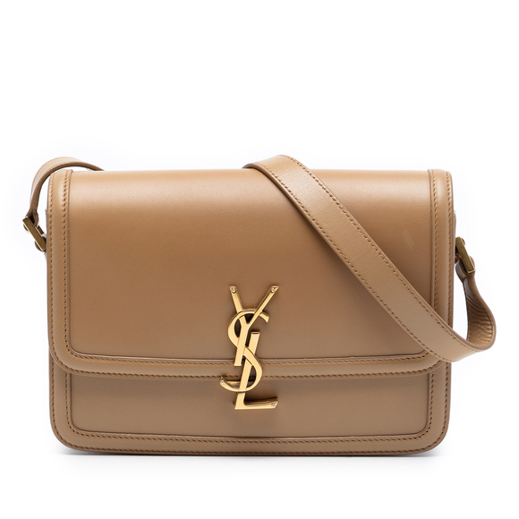 Saint Laurent Handbags - Pre-Loved Saint Laurent Small Calfskin Solferino Satchel In Box